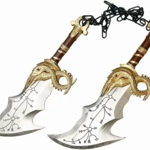 Custom Handmade Collectables Replica Of Guard Of Article With Leather Sheath premium quality 2 pcs Pair